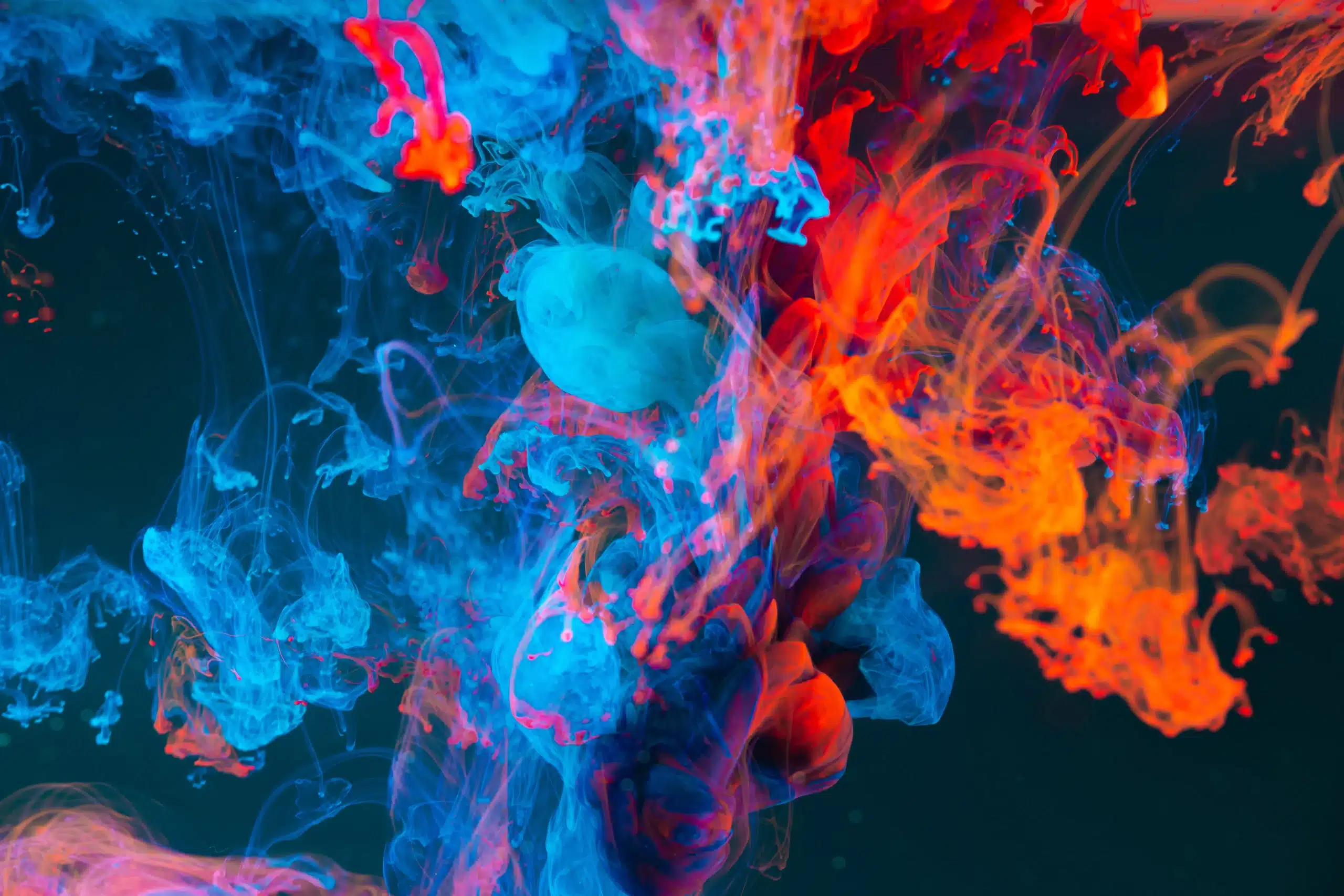 ink in water