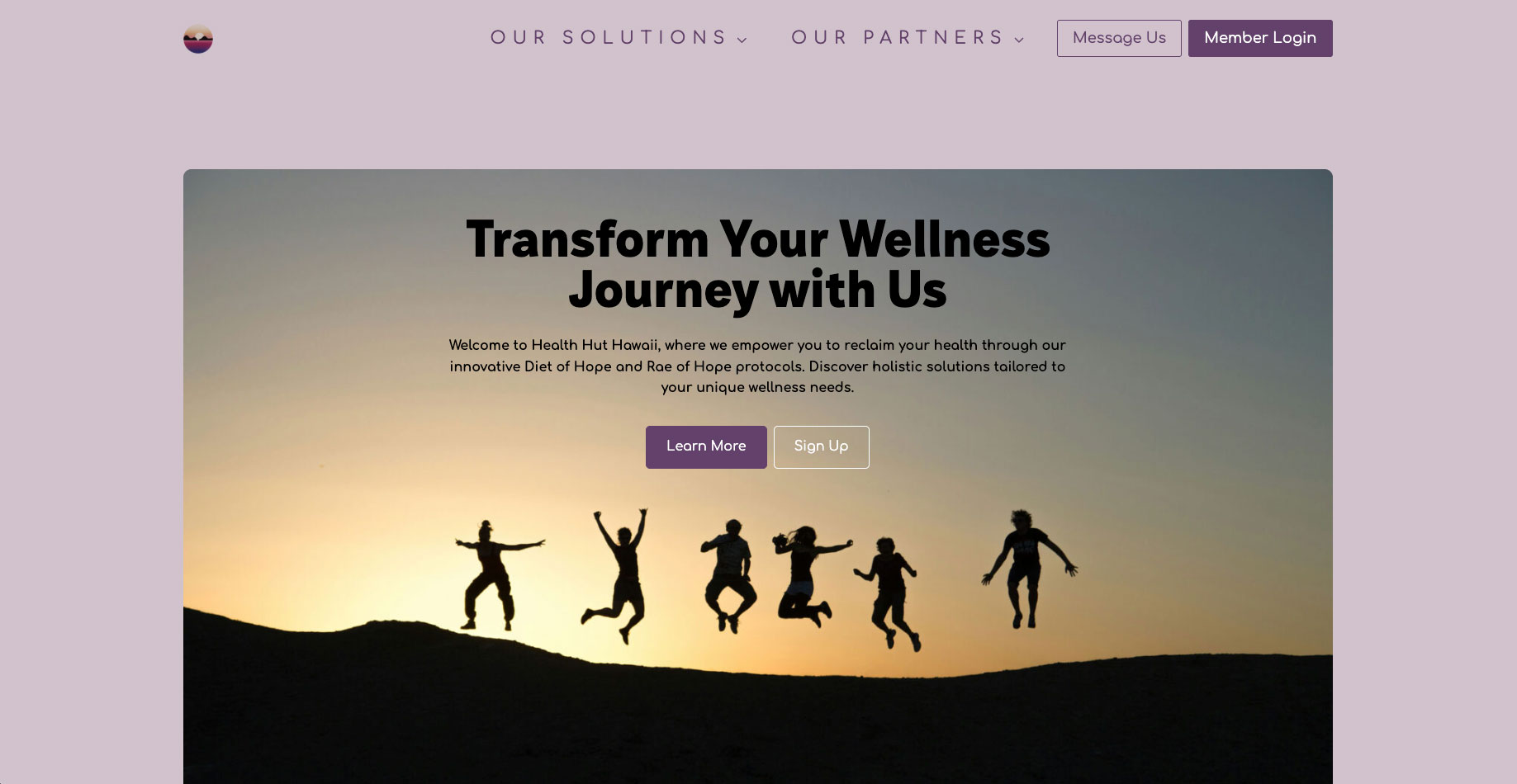 health-hut-homepage